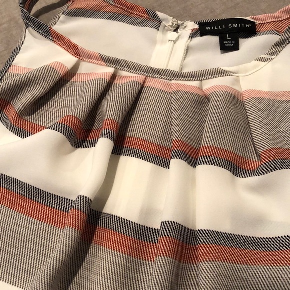 Willi Smith tank top zip back  Lg - Picture 3 of 7